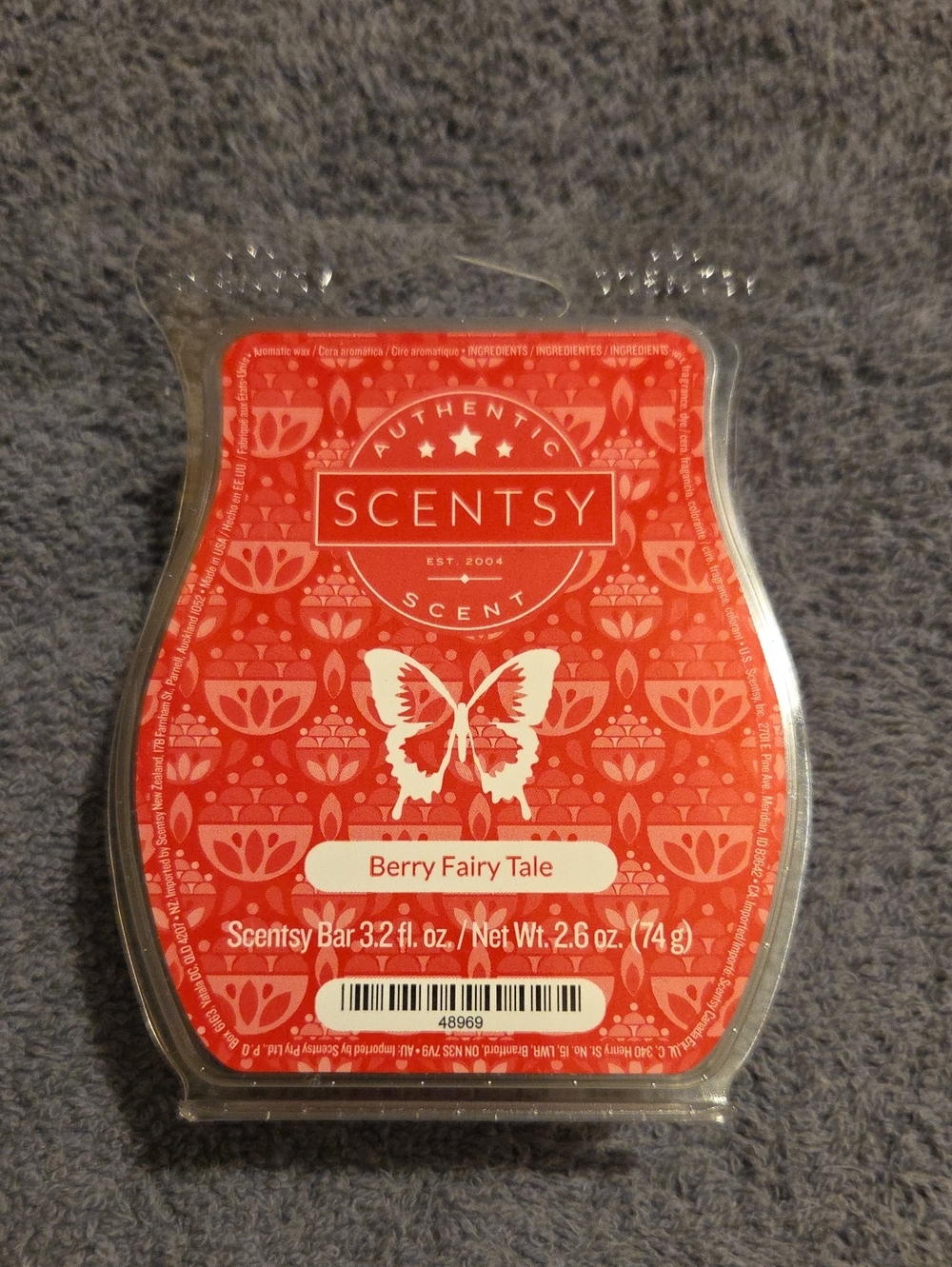 Scentsy Berry Fairy Tale Wax Bar